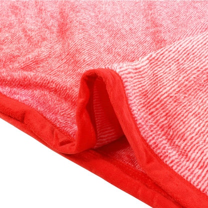 Premium Red Double Flannel Blanket