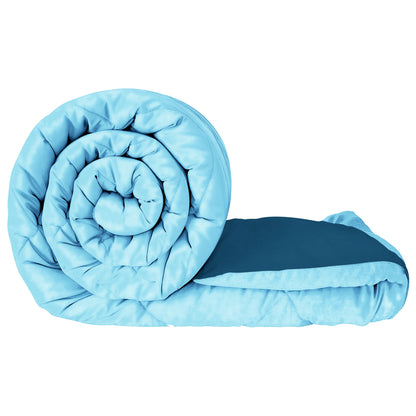 Fusion Soft Navy Blue Comforter, Double Size