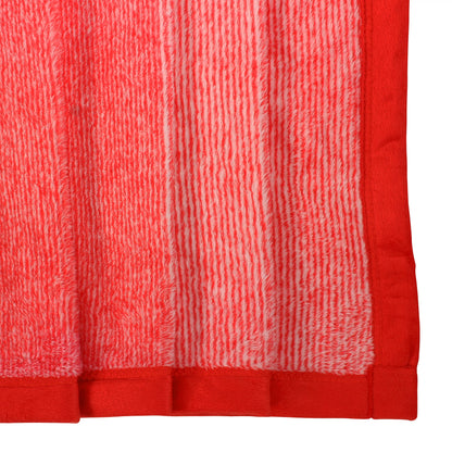 Premium Red Double Flannel Blanket