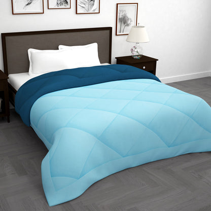 Fusion Soft Navy Blue Comforter, Double Size