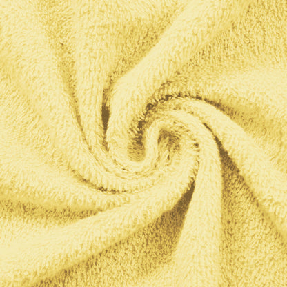 Story@Home 2 Units 100% Cotton Ladies Bath Towels - White and Lemon Yellow