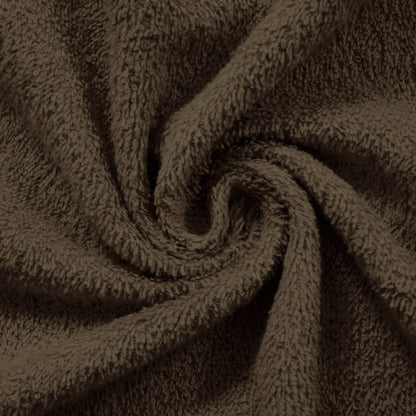 Story@Home 4 Units White 100% Cotton Ladies Bath Towel - Brown