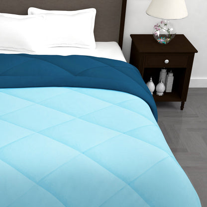 Fusion Soft Navy Blue Comforter, Double Size