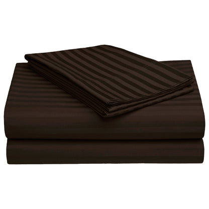 PAVO Tranquil Luxurious Premium Hotel Quality  (Mocha Brown) King size Bedsheet