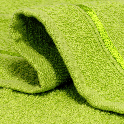 Story@Home 2 Units 100% Cotton Bath Towels - Green and Brown