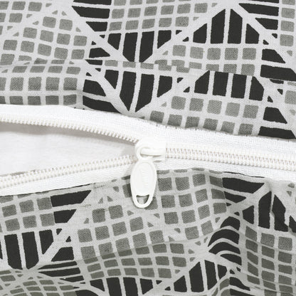Pandora 152 TC 100 % Cotton Off White Floral Double King Size Bedsheet
