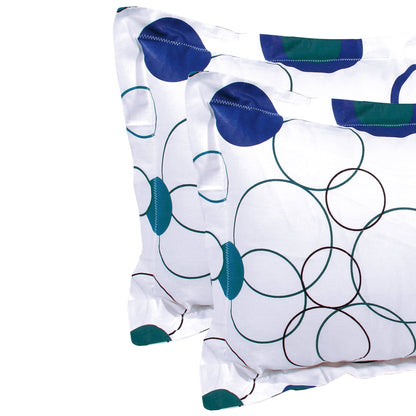Metro Cotton Double Bedsheets Combo - 186 TC- Mutlicolor - Fancy Mix N Match and Floral