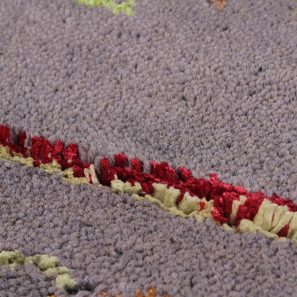 Multicolor Woolen Handmade Bhadohi Carpets for Living Room & Bedroom