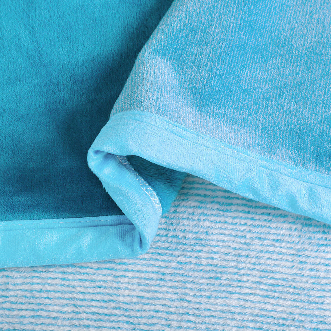 Premium Sky Blue Double Flannel Blanket