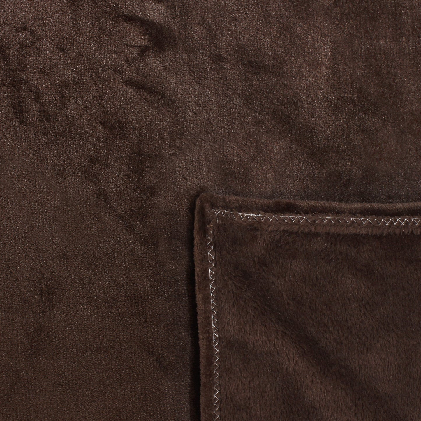 Premium Brown Double Flannel Blanket
