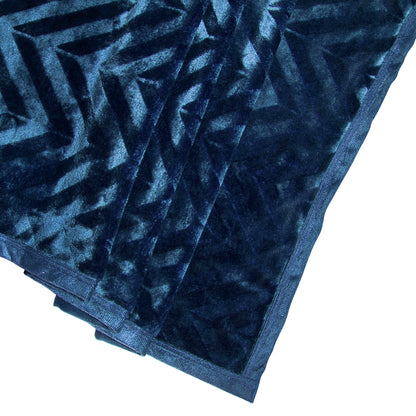 BLANKET FLANNEL PREMIUM Dark Blue Flannel Blanket