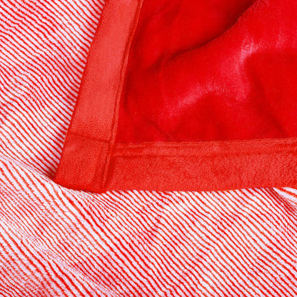 Premium Red Double Flannel Blanket