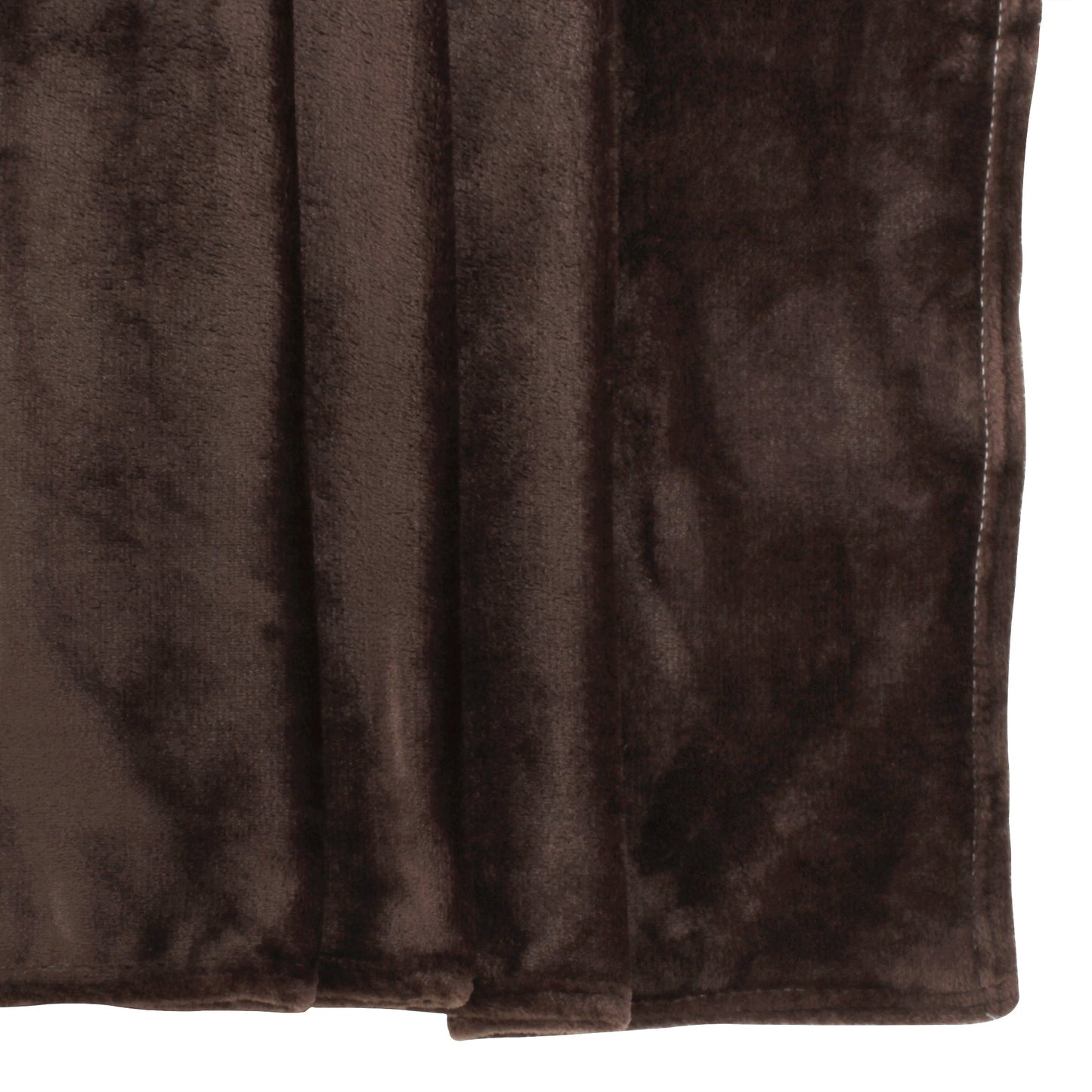 Premium Brown Double Flannel Blanket