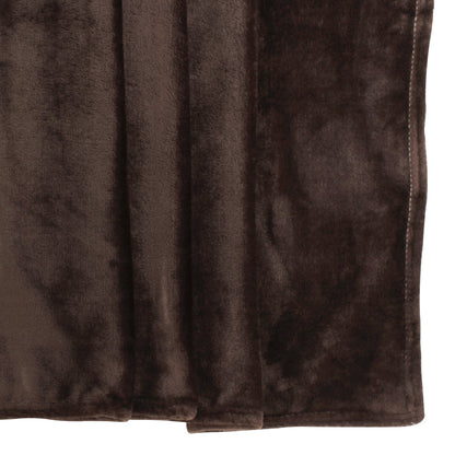 Premium Brown Double Flannel Blanket
