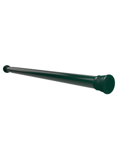 Modern Simple Lightweight Adjustable Extendable Stable Shower rod - Pack of 2 - Green