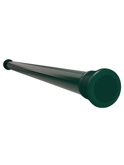 Modern Simple Lightweight Adjustable Extendable Stable Shower rod - Pack of 2 - Green