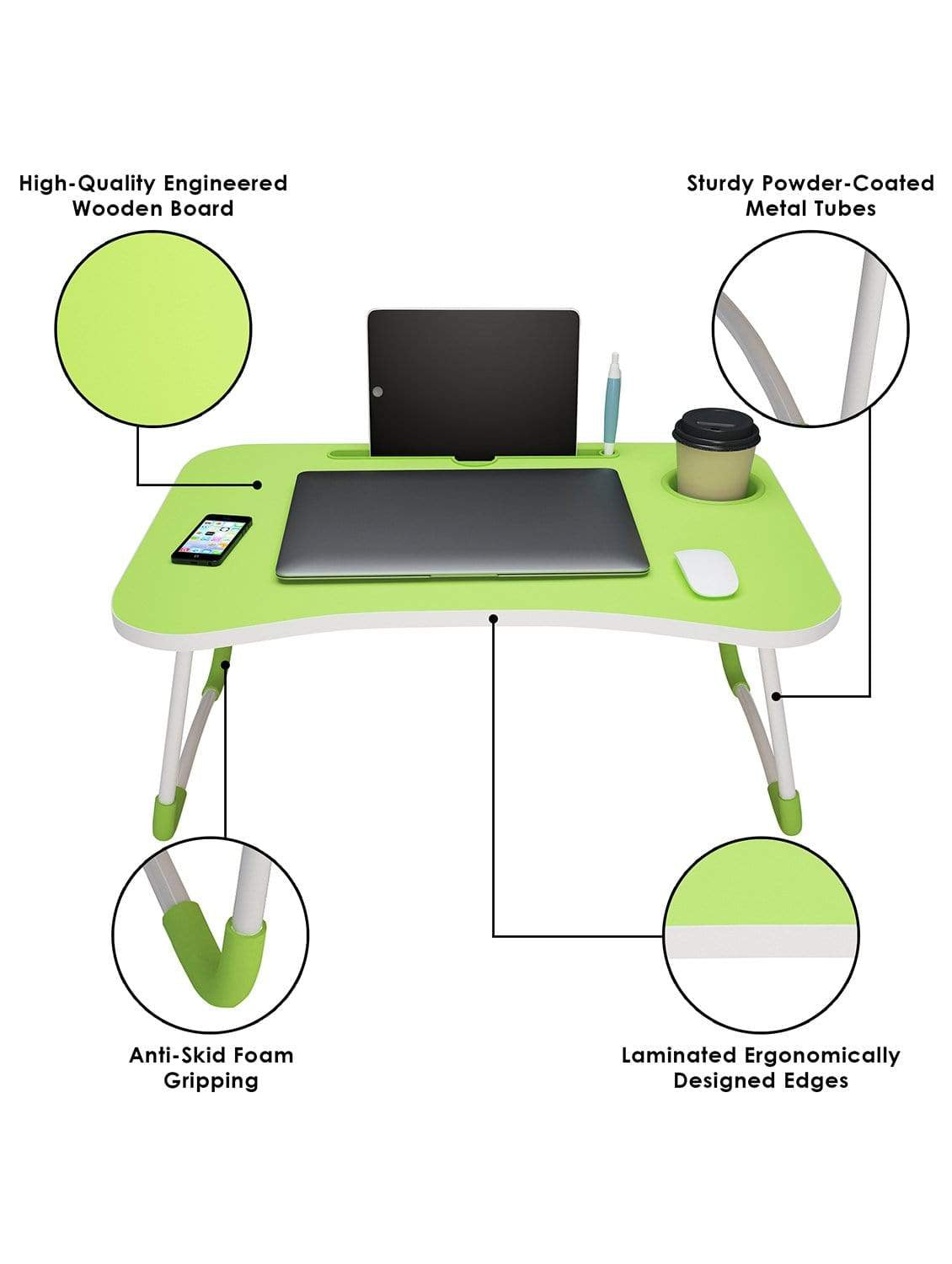 Multipurpose Foldable Laptop Table Story@Home