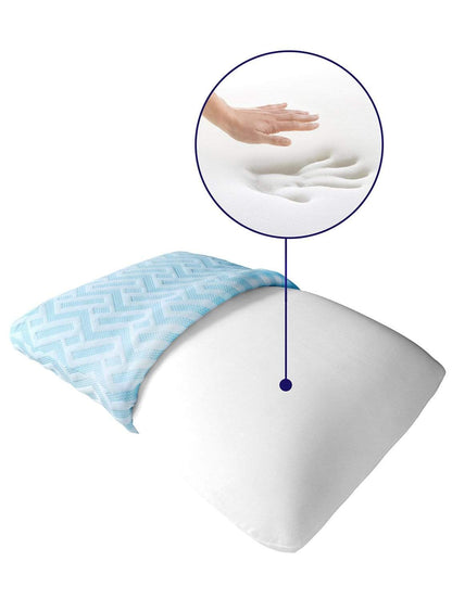 Single Memory Foam Pillow - 22" X 15" Story@Home