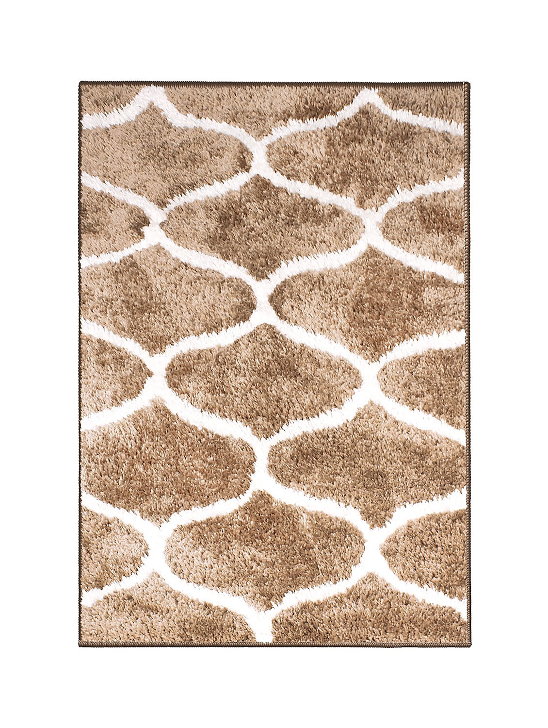 Story@Home Abstract Pattern 36" X 60", Brown 1 PC Carpet Story@Home