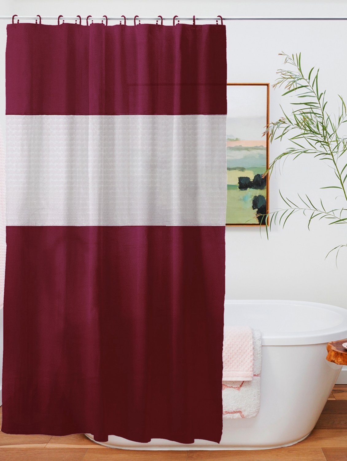 Waterproof Shower Curtains Isolation Curtain Story@Home